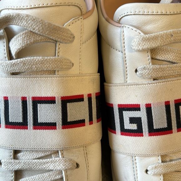 Women Gucci sneakers barely worn size 7 - Picture 6 of 6
